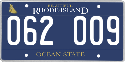 RI license plate 062009