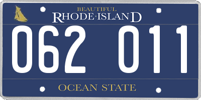 RI license plate 062011