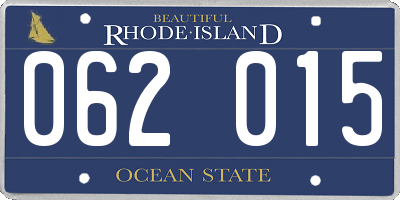 RI license plate 062015