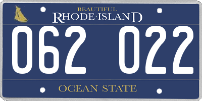 RI license plate 062022