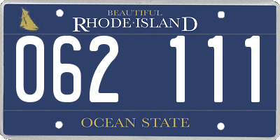 RI license plate 062111