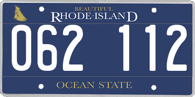 RI license plate 062112