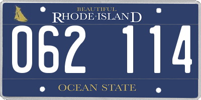 RI license plate 062114