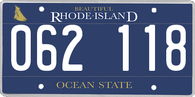 RI license plate 062118