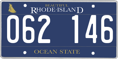 RI license plate 062146