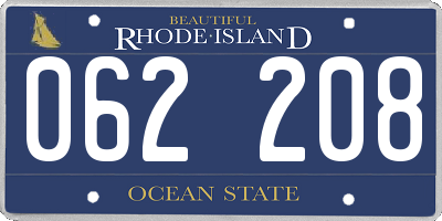RI license plate 062208