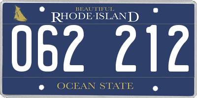 RI license plate 062212