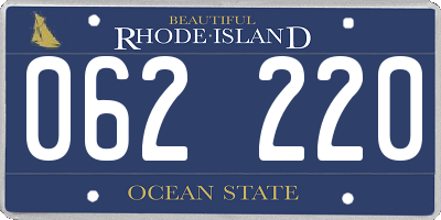 RI license plate 062220
