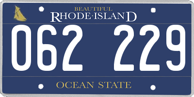 RI license plate 062229