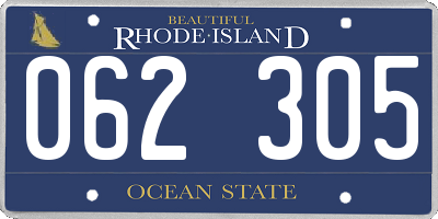 RI license plate 062305