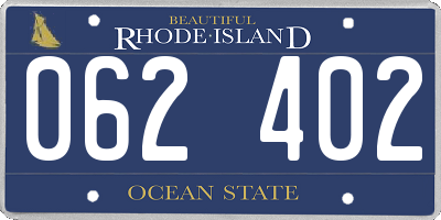 RI license plate 062402