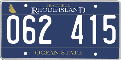RI license plate 062415