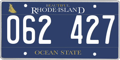 RI license plate 062427
