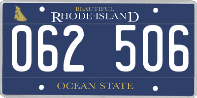 RI license plate 062506