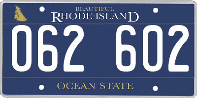 RI license plate 062602