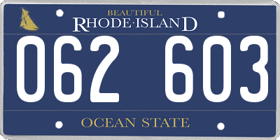 RI license plate 062603