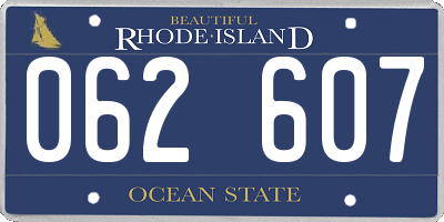 RI license plate 062607