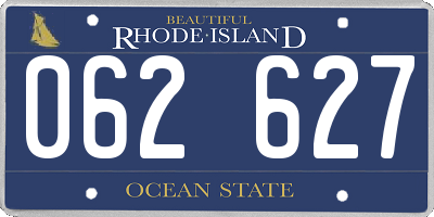 RI license plate 062627