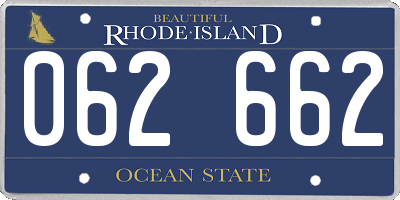 RI license plate 062662