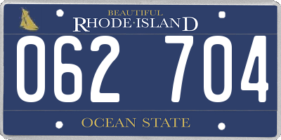 RI license plate 062704