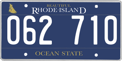 RI license plate 062710