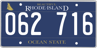 RI license plate 062716