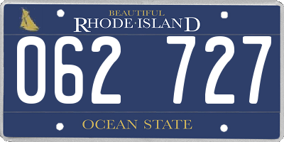 RI license plate 062727
