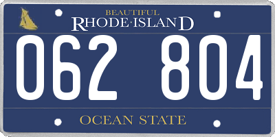 RI license plate 062804