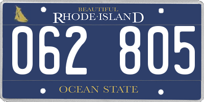 RI license plate 062805