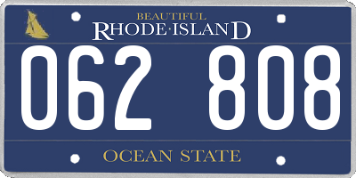 RI license plate 062808