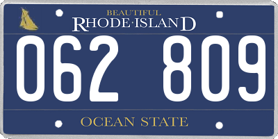 RI license plate 062809