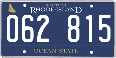 RI license plate 062815