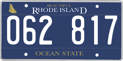 RI license plate 062817