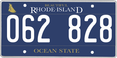 RI license plate 062828