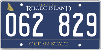 RI license plate 062829