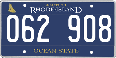 RI license plate 062908