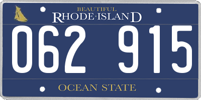 RI license plate 062915