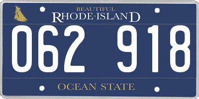 RI license plate 062918
