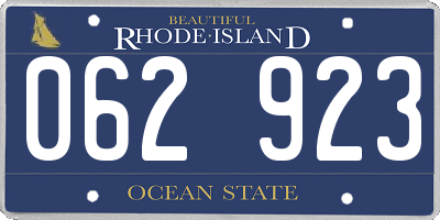 RI license plate 062923