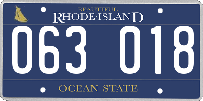 RI license plate 063018