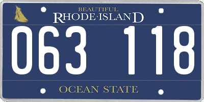 RI license plate 063118