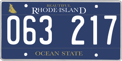 RI license plate 063217