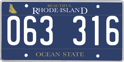 RI license plate 063316