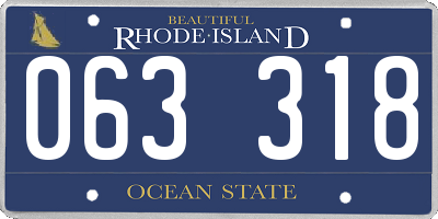 RI license plate 063318