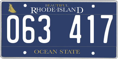 RI license plate 063417
