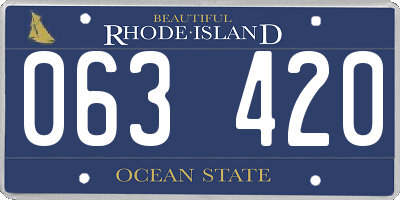 RI license plate 063420