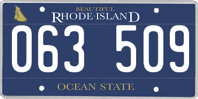 RI license plate 063509