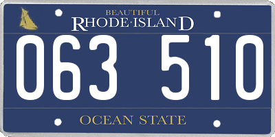 RI license plate 063510