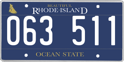 RI license plate 063511