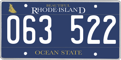 RI license plate 063522